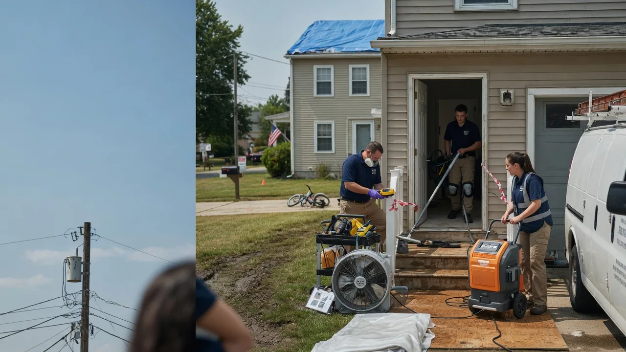 Water Damage Repair in Dayton, IN near me